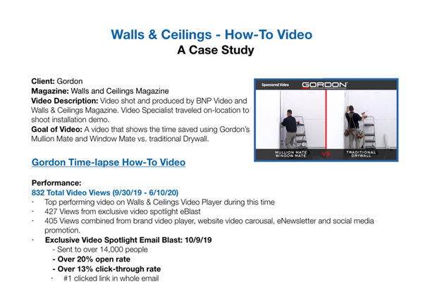 Video Case Study