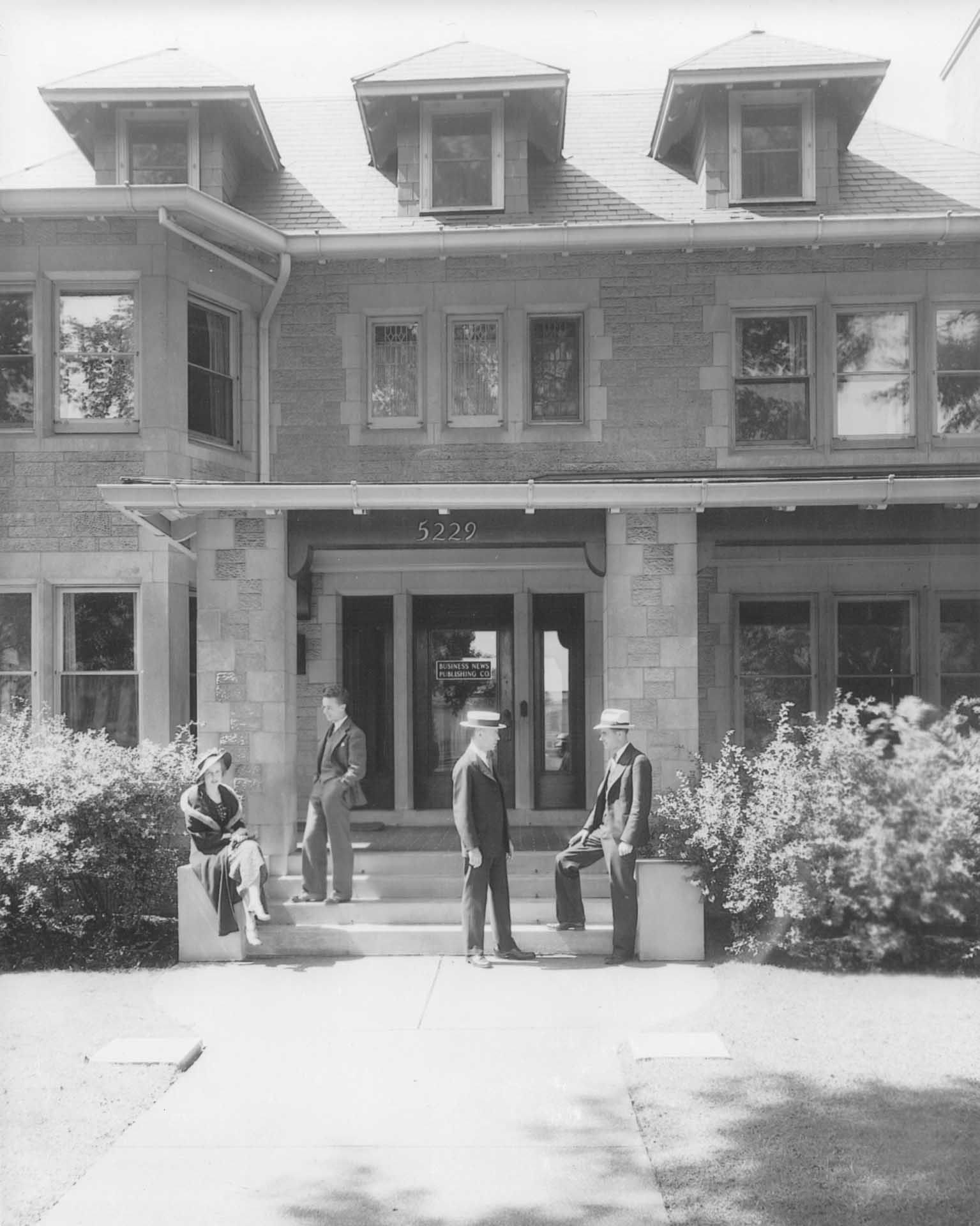 1938 view of the original BNP Media headquarters