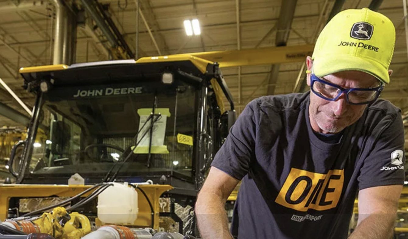 John Deere Machinery and Employee