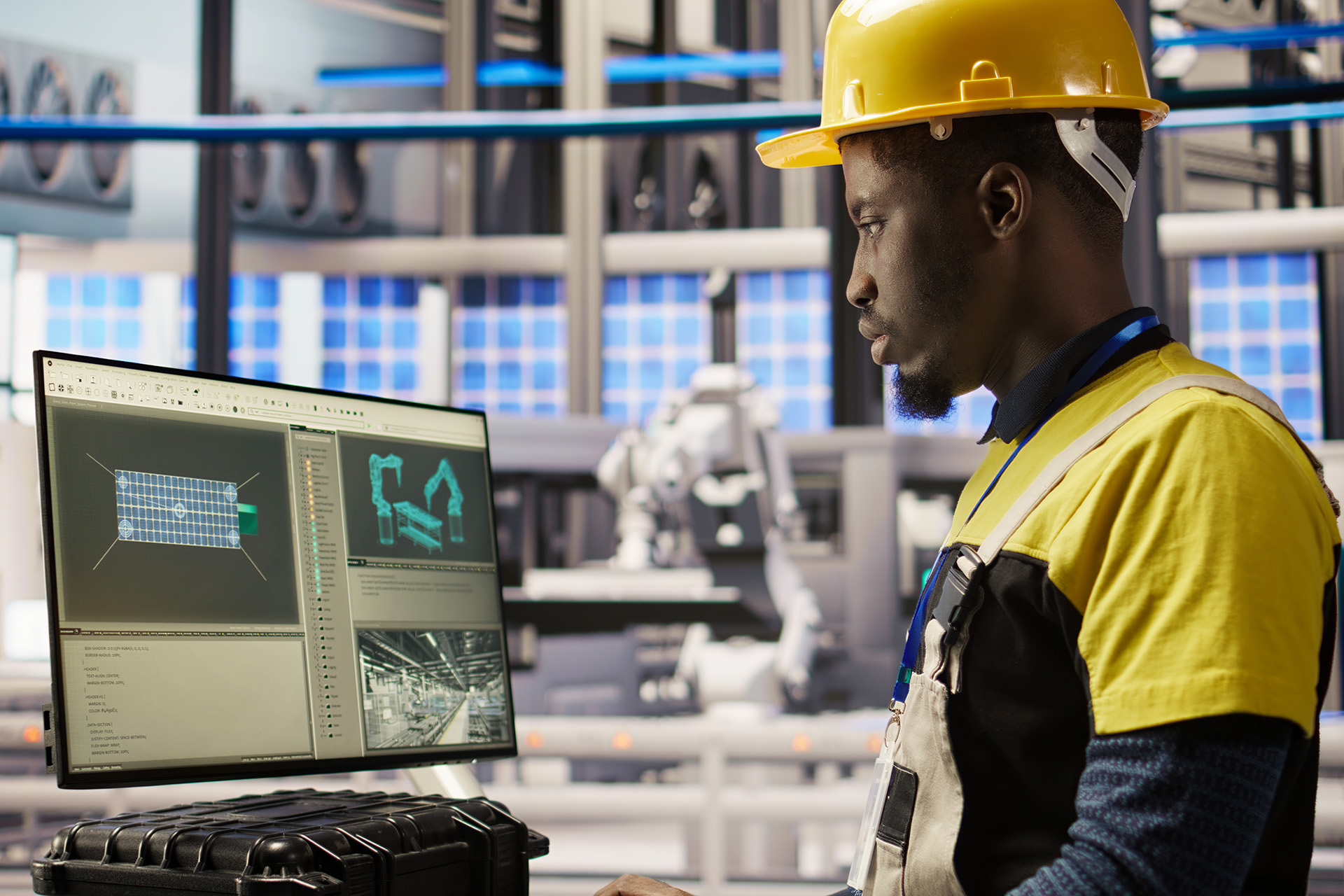 manufacturing using technology to monitor production